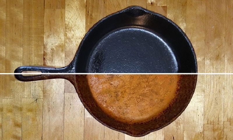Как вдохнуть новую жизнь в старую чугунную сковороду: простые шаги к восстановлению