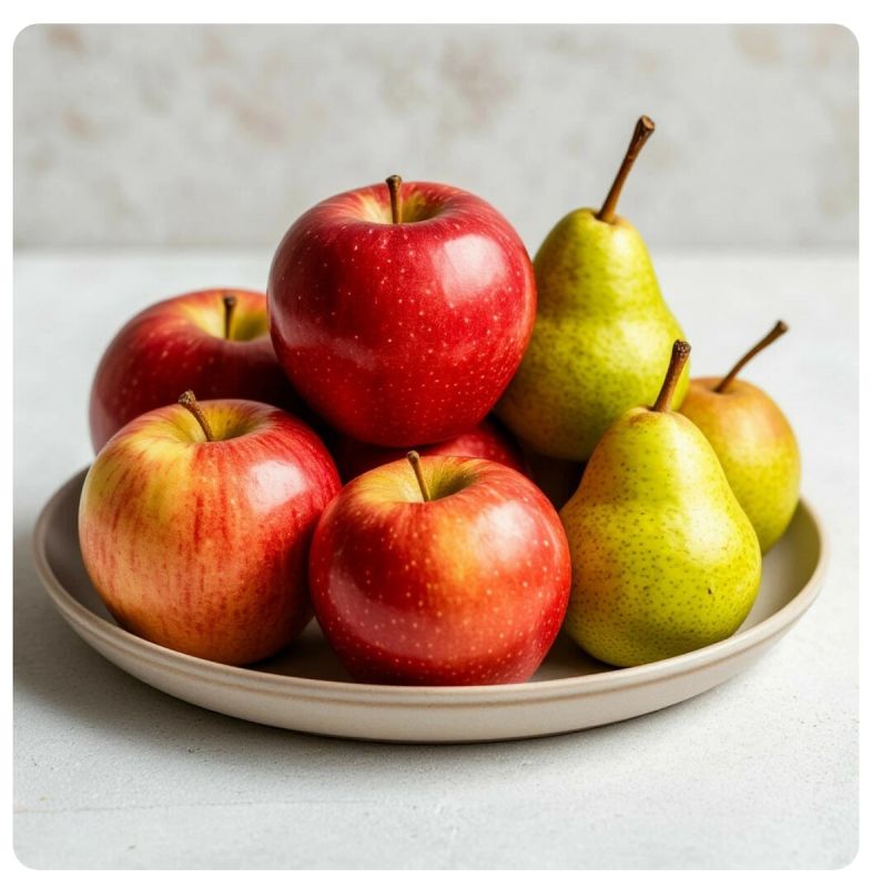 Яблоки против груш: какой фрукт победит в битве полезности?