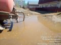 Подрядчиком Управы продолжается ежедневная откачка талых вод с улично-дорожной сети частного сектора Гагаринского округа