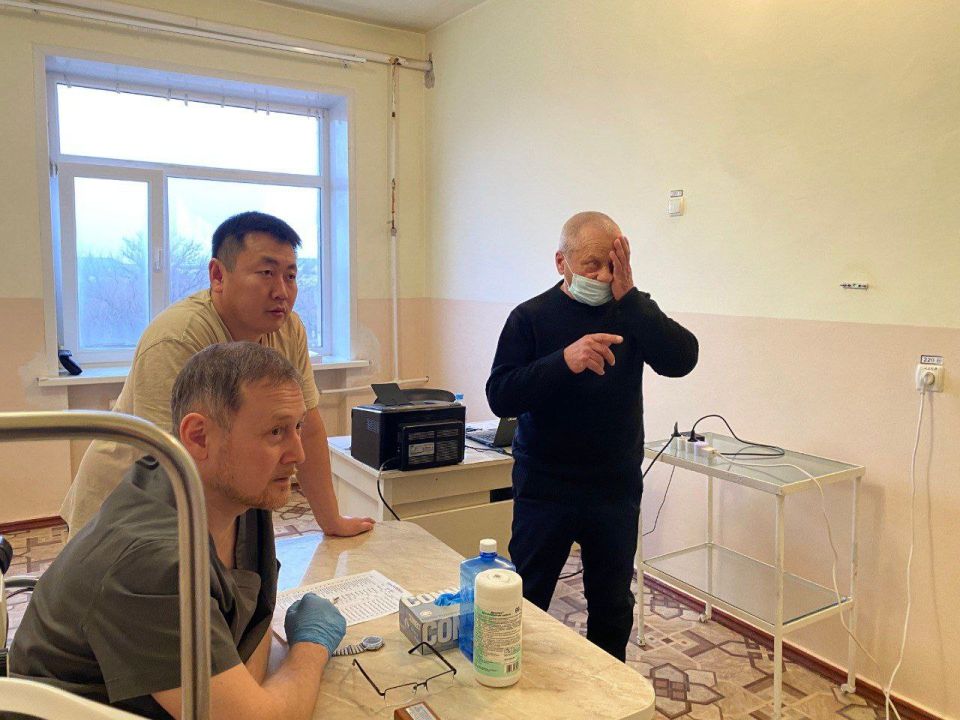 19 июня — два года со дня открытия якутского офтальмологического филиала в Кировском, ДНР