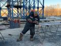 Вторая опора Ленского моста будет готова до конца года