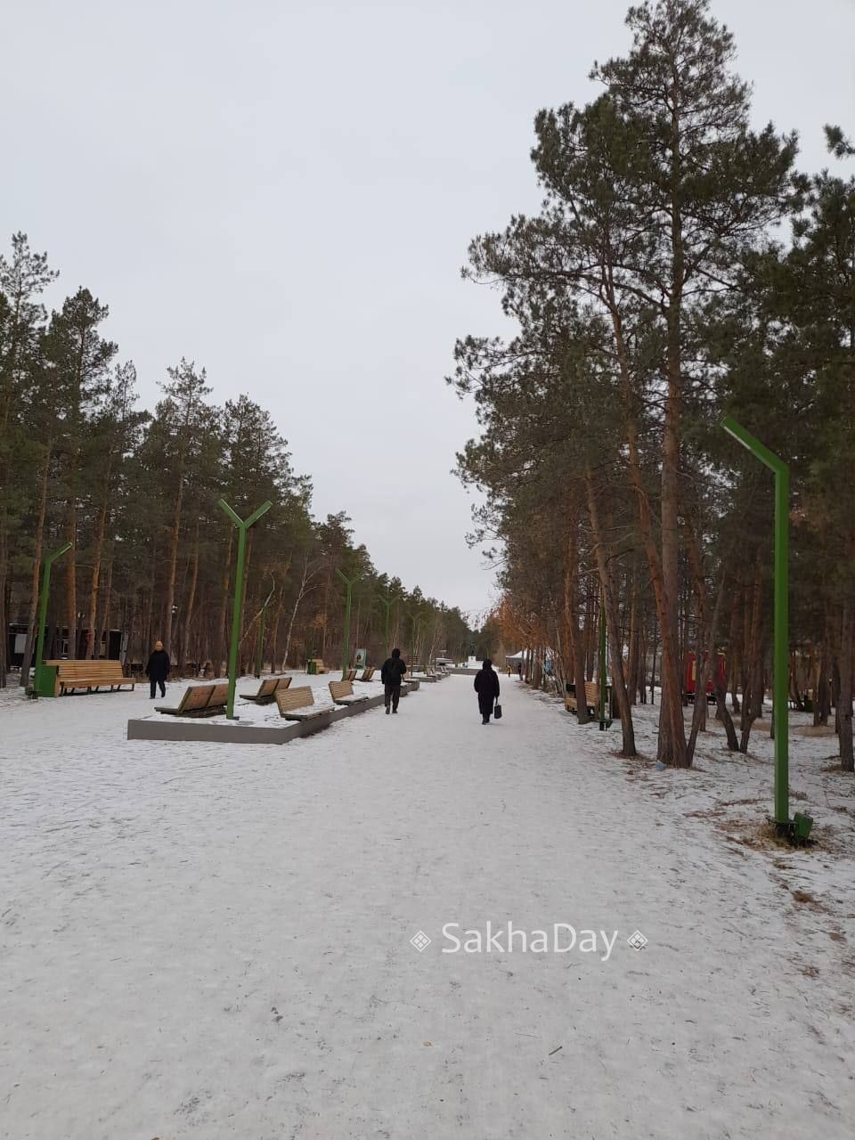 Сегодня в парке Якутска. #дляsakhaday Сегодня в парке Якутска. #дляsakhaday