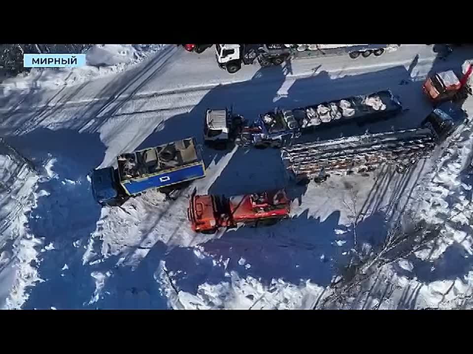 АЛРОСА использует БПЛА для контроля строительства и ремонта дорог в Якутии