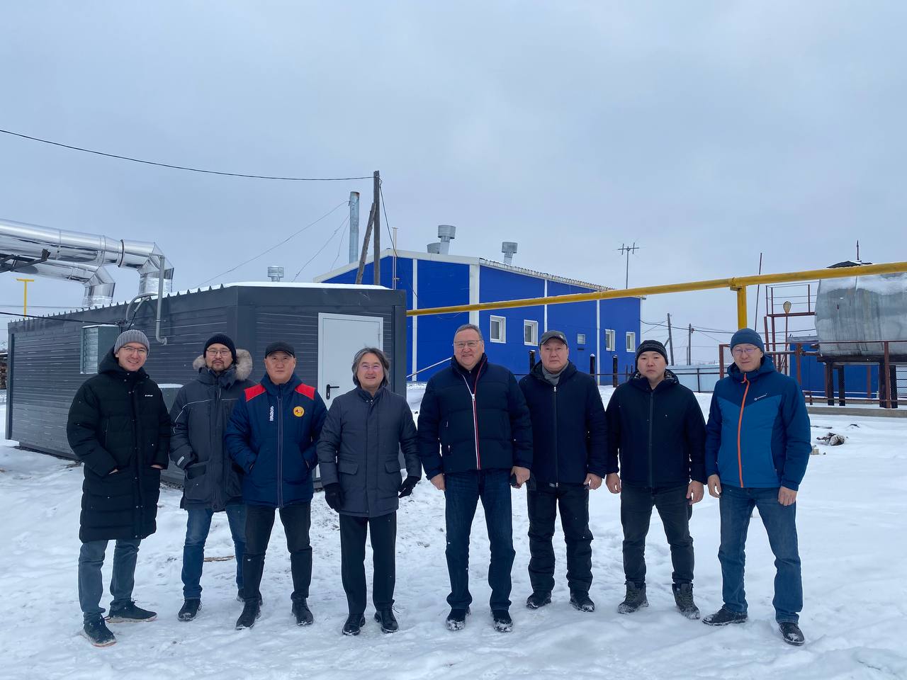 Джулустан Борисов в Горном районе осмотрел новые объекты теплоснабжения