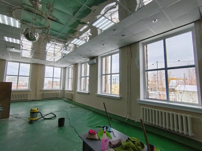 В Хангаласском районе завершается первый этап капремонта Центра культуры