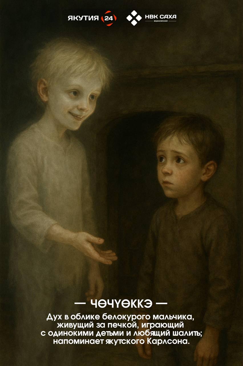 Хэллоуин по-якутски: нейросеть воссоздала мифических существ Севера Хэллоуин по-якутски: нейросеть воссоздала мифических существ Севера
