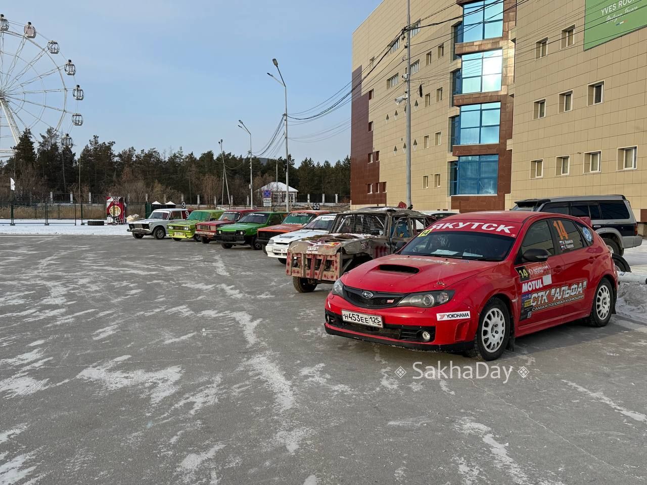 В Якутске проходит автомногоборье