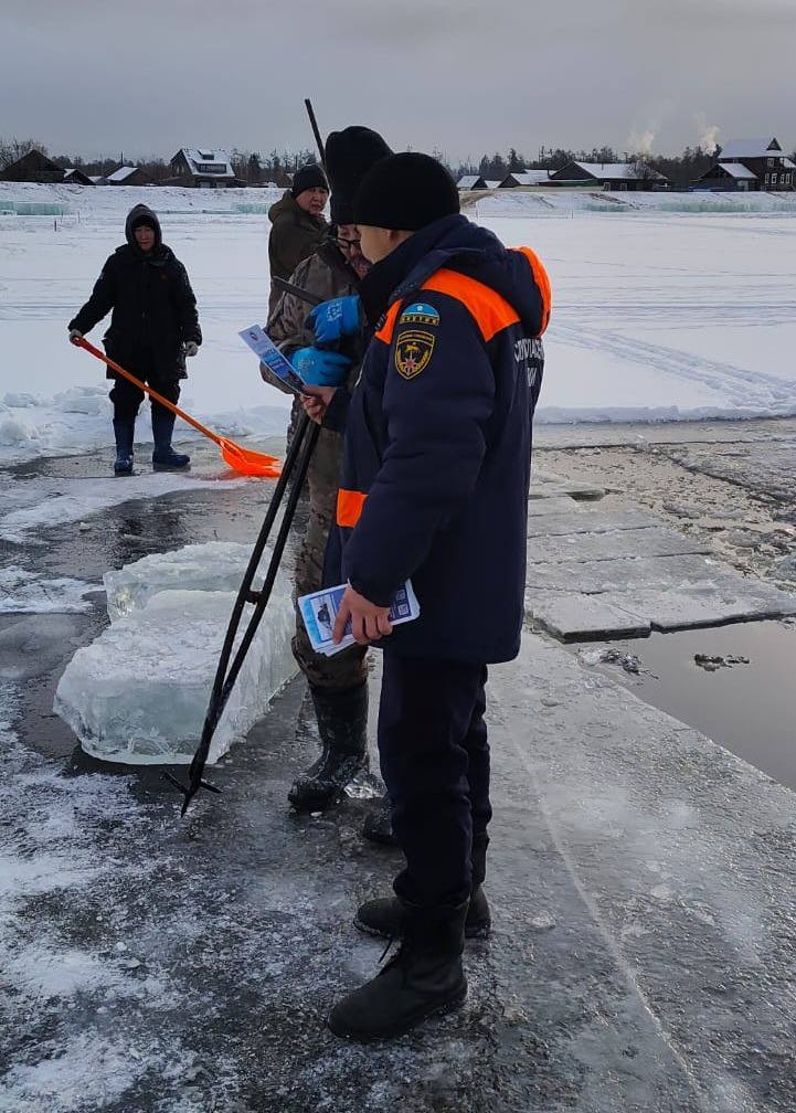 Выезд на тонкий лед опасен!