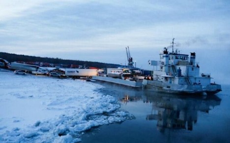 Паромная переправа по маршруту «Якутск – Нижний Бестях» завершила работу