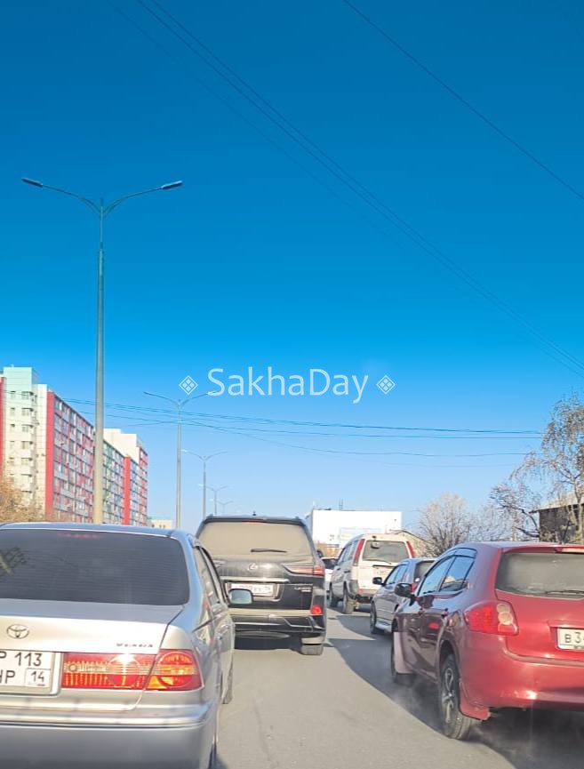 Дзержинского пробка в сторону порта