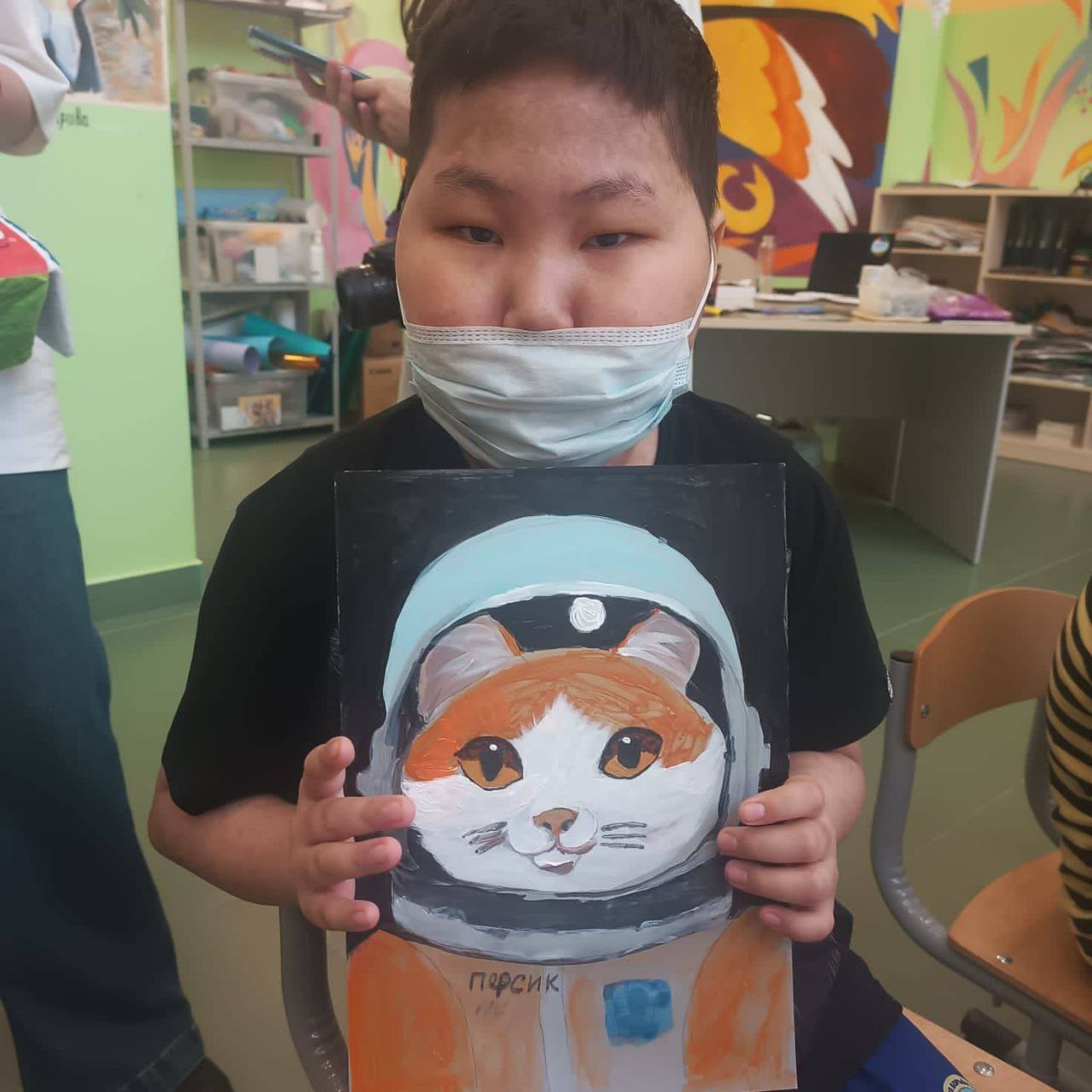 Рисунок мальчика из Якутии отправится в космос!