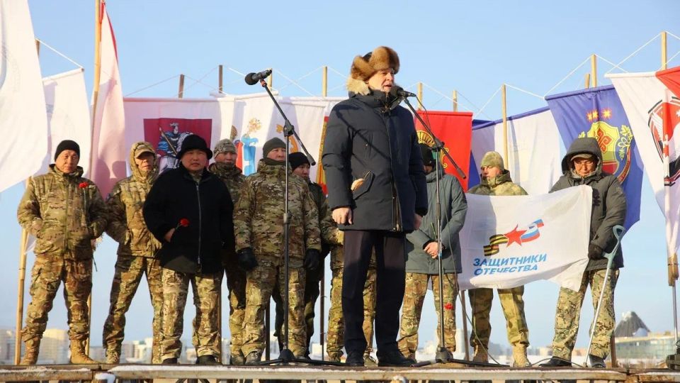 В Якутске состоялось открытие выставки трофейной техники