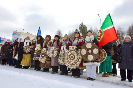 В Нерюнгри отметили День народного единства массовым шествием и митингом
