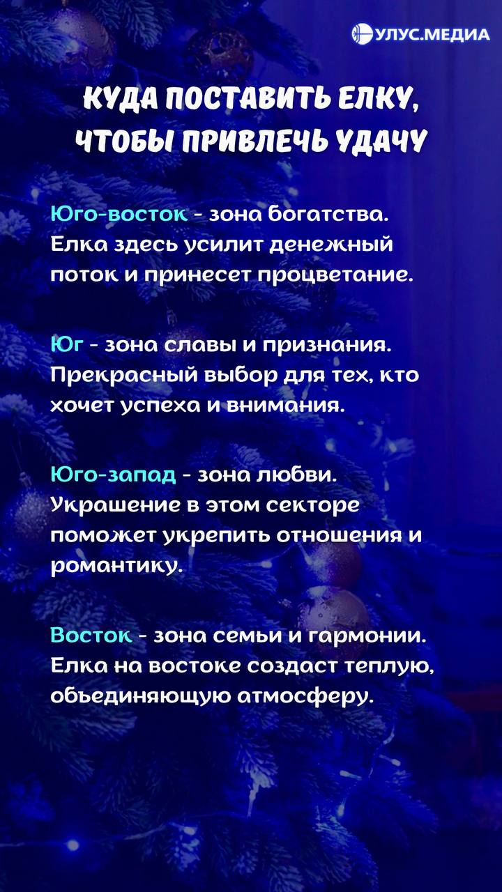 Когда ставить ёлку, чтобы весь 2026 год был удачным Когда ставить ёлку, чтобы весь 2026 год был удачным