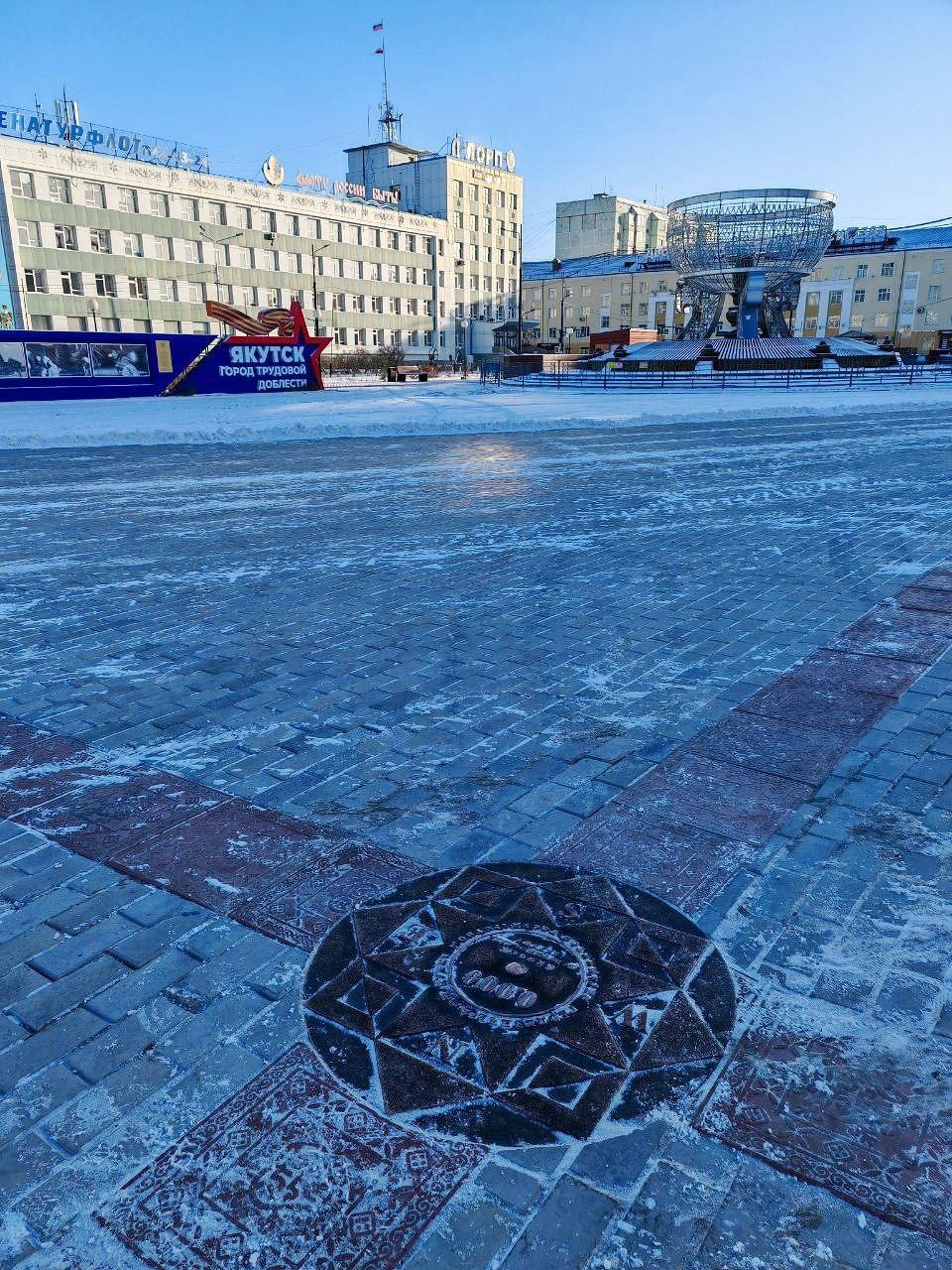 Знак «нулевой километр» перенесли из-за баров