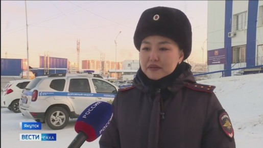 За минувшую неделю в Якутске произошло 55 дорожно-транспортных происшествий