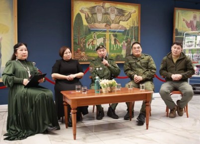 Ветеран СВО выступил перед молодежью Якутии