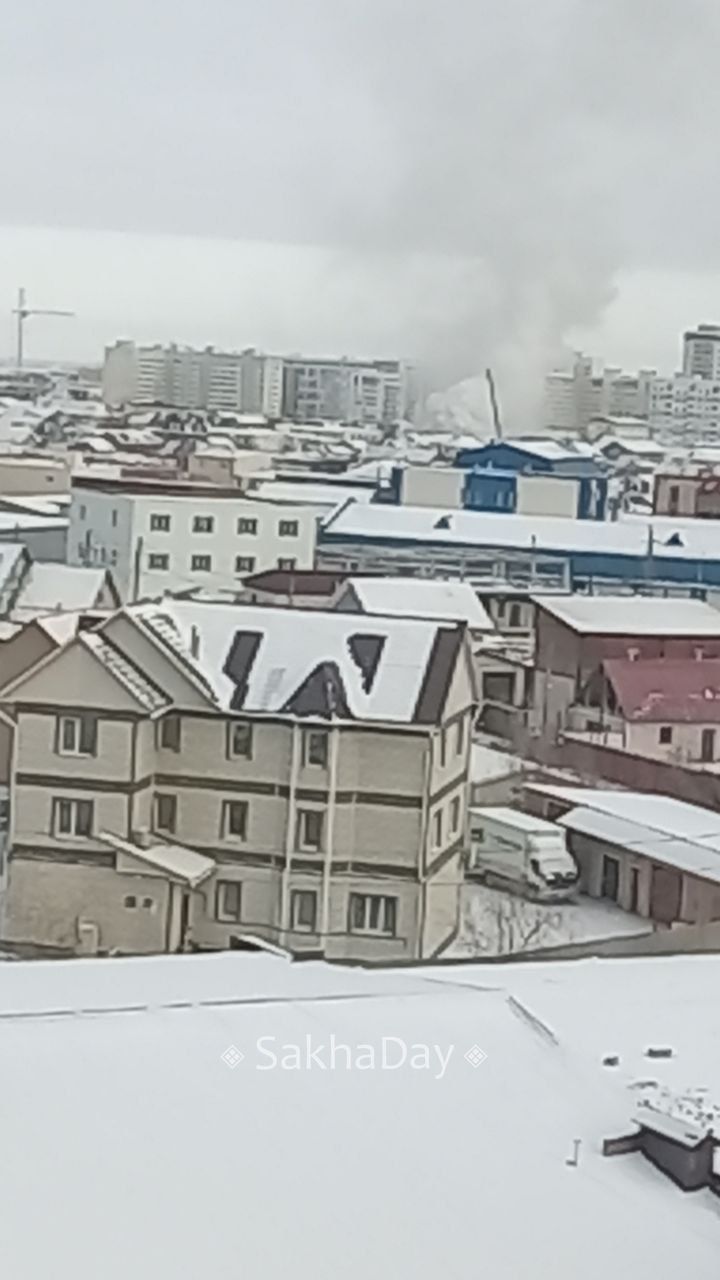 Пожар на Халтурина.. SD Новости Якутии | Сообщить новость | ВК/MAX