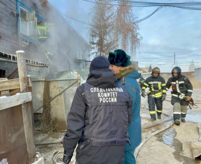 Уголовное дело возбудили по факту гибели трех человек при пожаре в Якутске