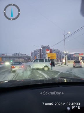 ДТП возле заправки Сибойл по Чернышевского