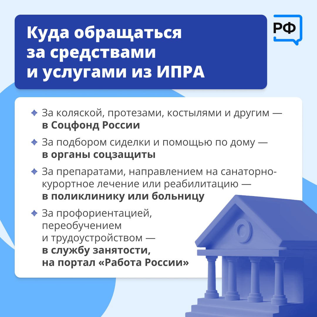 Люди с инвалидностью могут бесплатно получить новый протез или направление в санаторий по индивидуальной программе реабилитации и абилитации (ИПРА) Люди с инвалидностью могут бесплатно получить новый протез или направление в санаторий по индивидуальной программе реабилитации и абилитации (ИПРА)