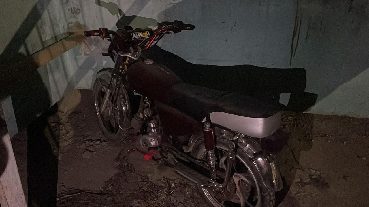 В Якутске полицейскими установлен несовершеннолетний, подозреваемый в краже мотоцикла из гаража