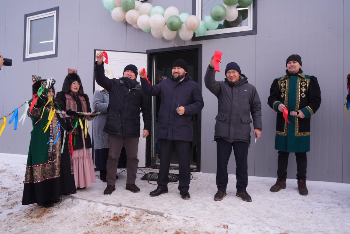 Новый убойный цех открыли в селе Хатассы