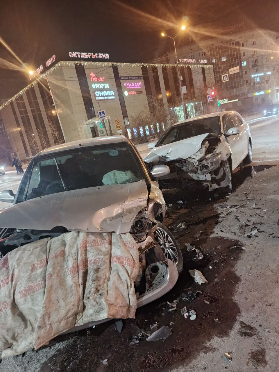 ДТП на Ойунского. @sakhaday #отподписчика