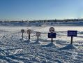 Через реку Амга открыта ледовая переправа