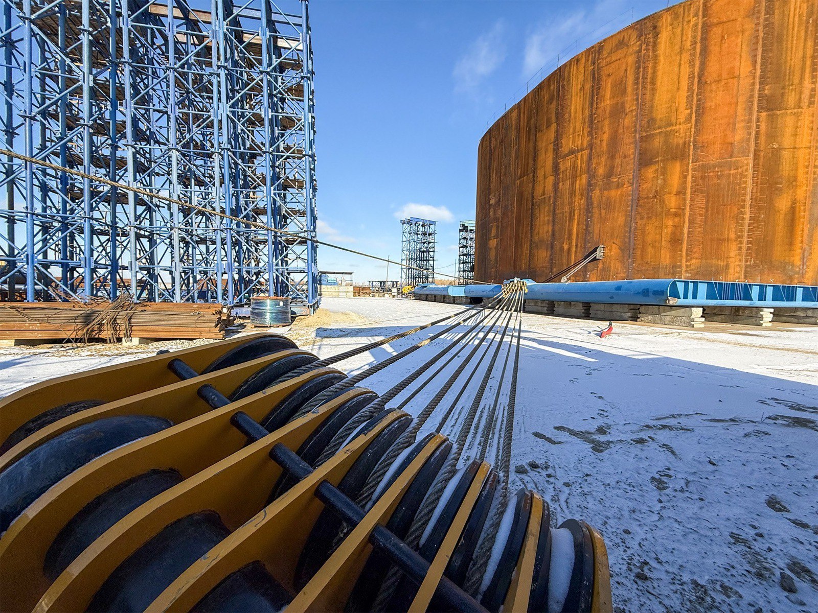 Строительство Ленского моста идет согласно графику по дорожному нацпроекту Строительство Ленского моста идет согласно графику по дорожному нацпроекту