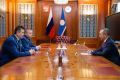 Главе Якутии Айсену Николаеву заместитель Генерального прокурора России Сергей Петрович Зайцев представил нового прокурора республики Сергея Николаевича Дябкина