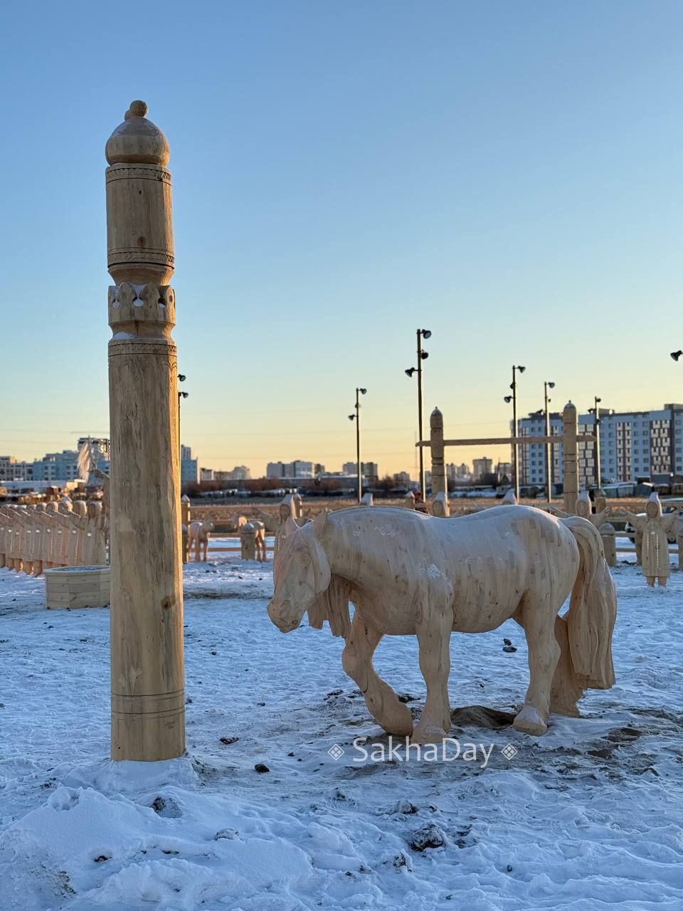 Новый парк в порту #дляSakhaday Новый парк в порту #дляSakhaday