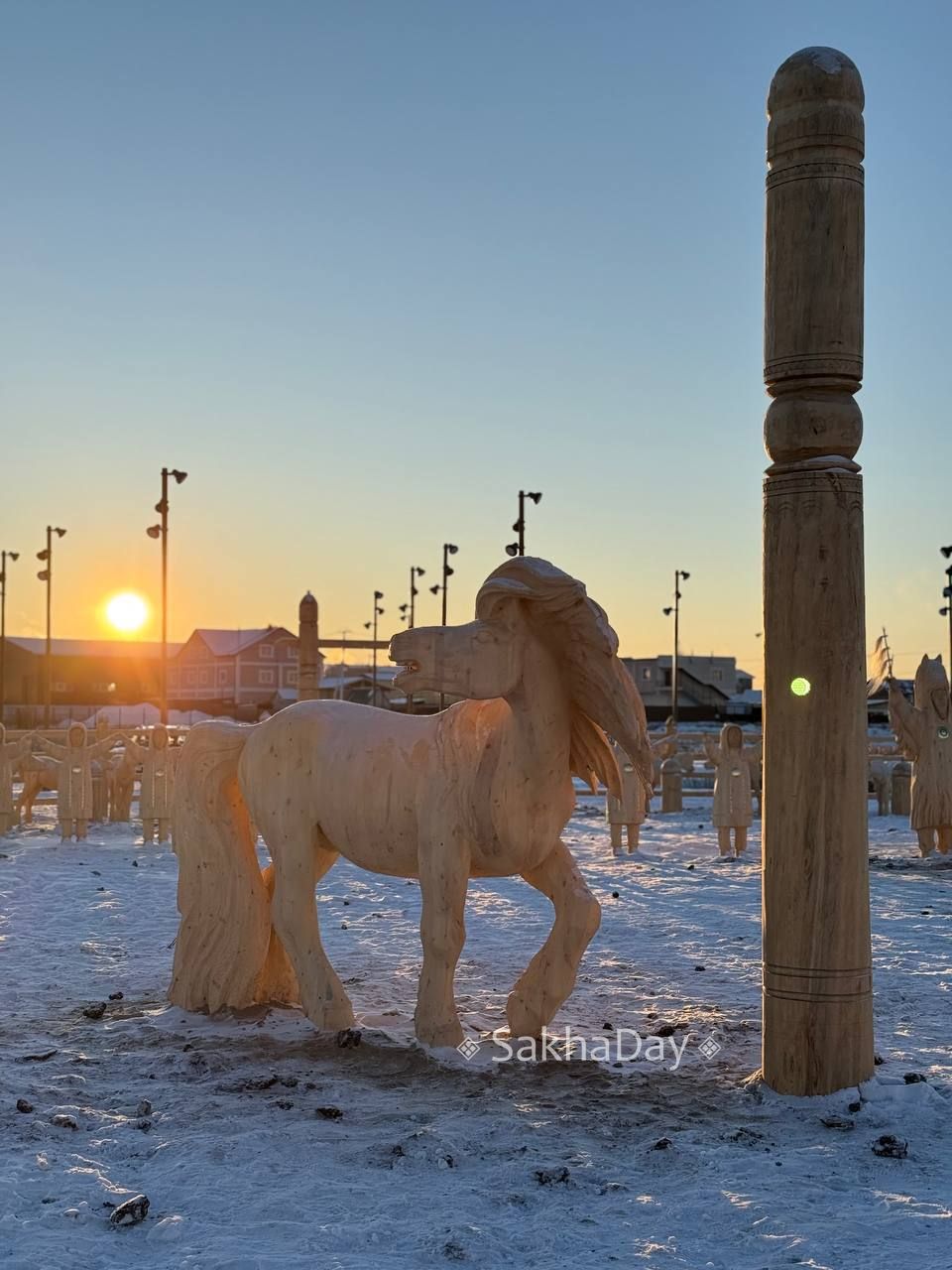 Новый парк в порту #дляSakhaday