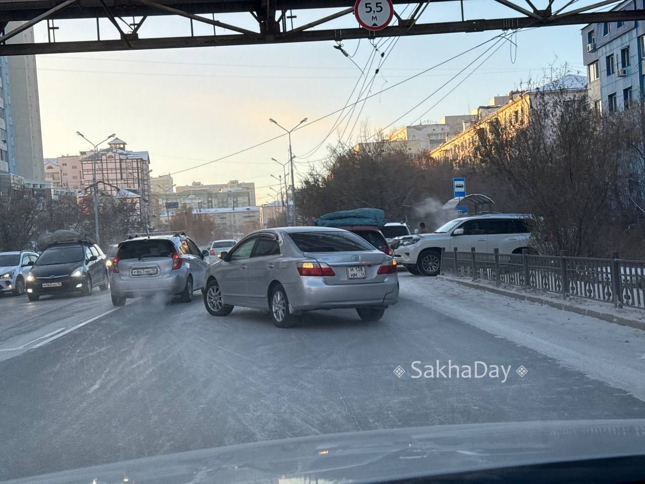 ДТП на Ф. Попова. #дляsakhaday ДТП на Ф. Попова. #дляsakhaday