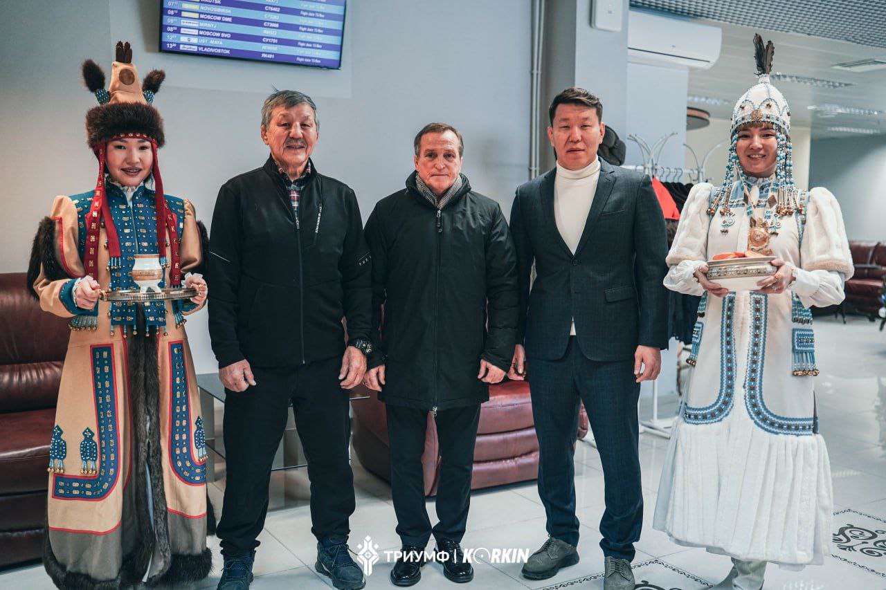 В Якутск прибыл олимпийский чемпион Сергей Белоглазов