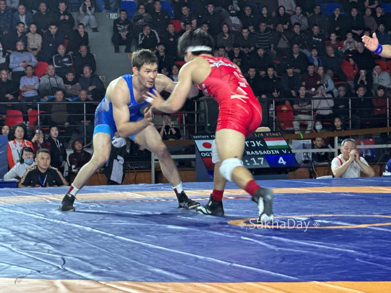 На Мемориале Дмитрия Коркина Виктор Рассадин (70 кг) победил японца Огино со счетом 4:2 и прошел в полуфинал