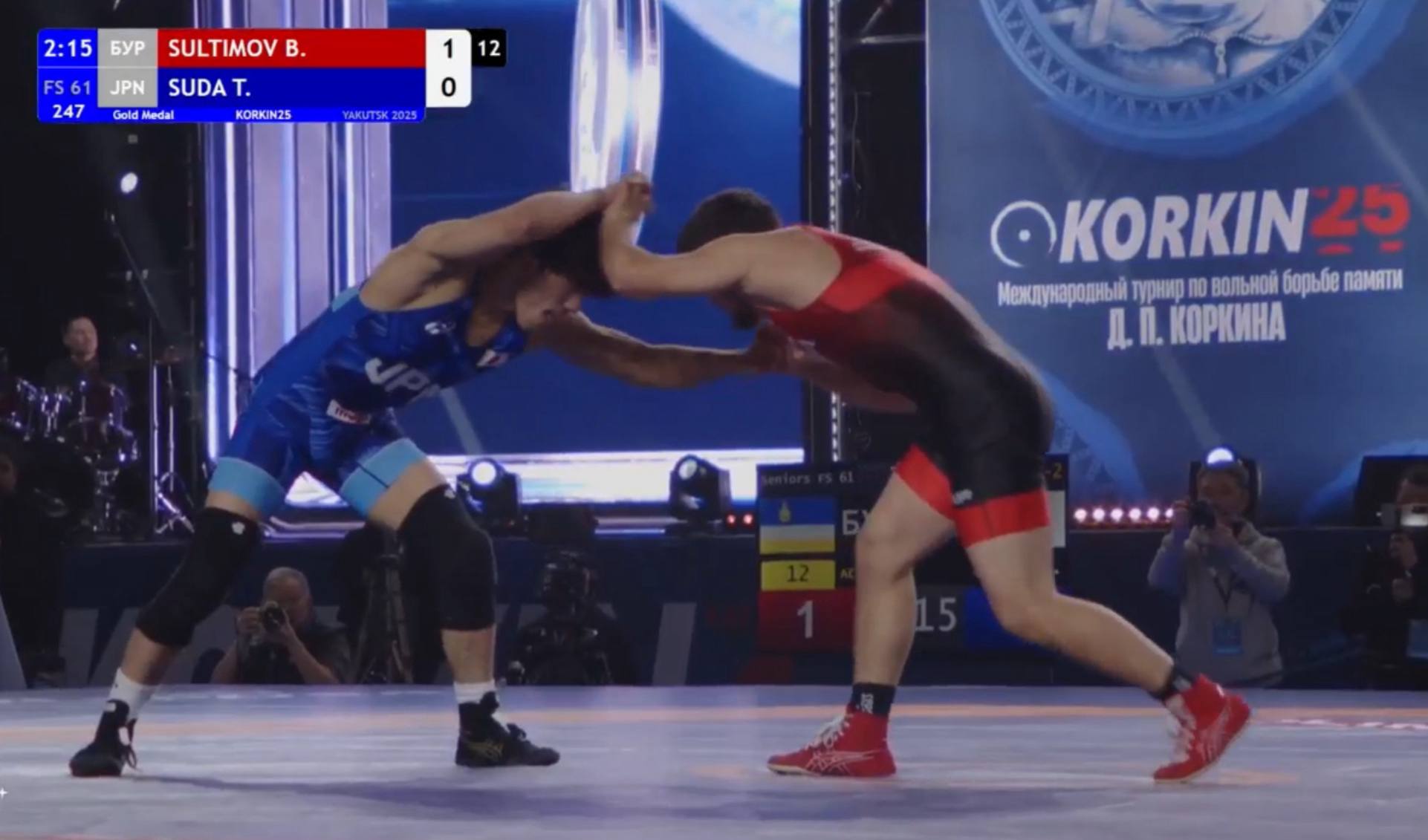 Япония забирает первое и второе золото турнира Коркина
