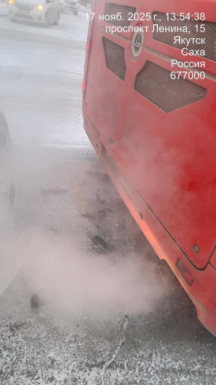 Участником ДТП стал автобус маршрута №109 Участником ДТП стал автобус маршрута №109