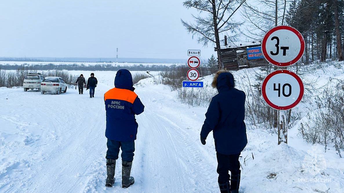 В Якутии действуют 7 ледовых переправ