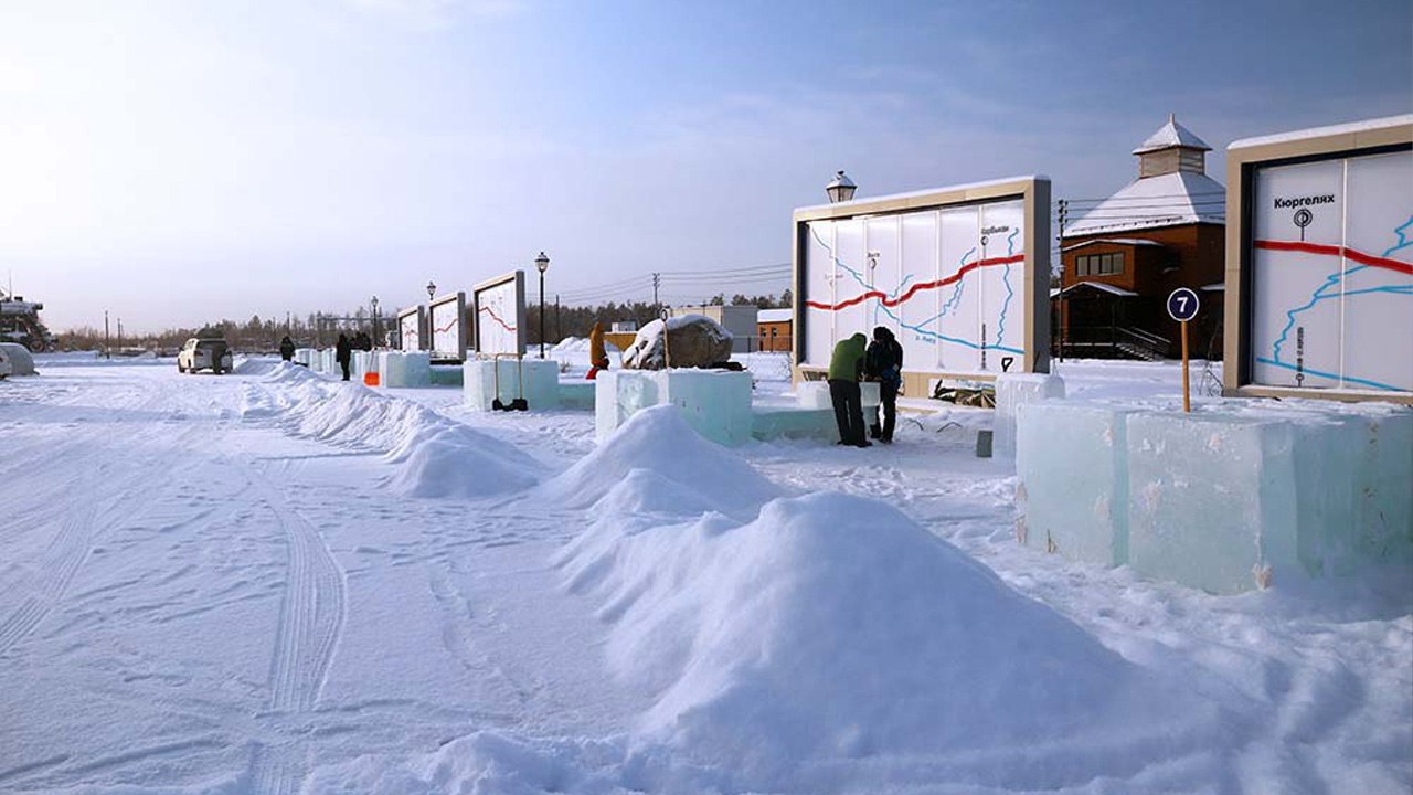 На станции Нижний Бестях состоится ежегодный конкурс ледовых скульптур "Новогодняя фантазия"