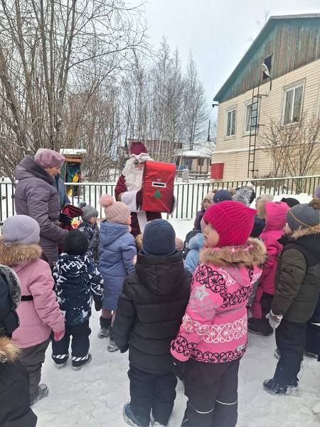 Дед Мороз приходил в гости к воспитанникам детского сада «Журавушка»