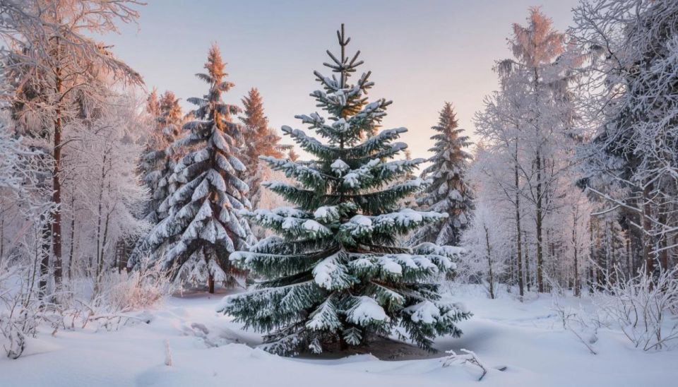 Якутяне могут срубить новогоднюю ёлку, заплатив от 62 до 370 рублей