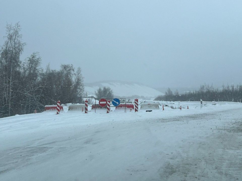 Дорожники организовали объезд участка реконструкции автодороги "Умнас"