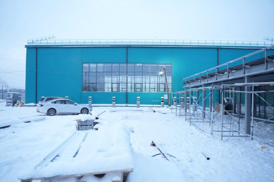 Новый спортивный комплекс в Якутске планируют открыть в январе