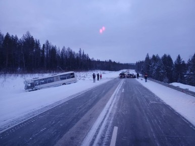 ДТП на трассе Алдан - Нижний Куранах