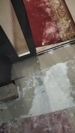 В "Звездном" дебошир разнес подъезд и завалился спать