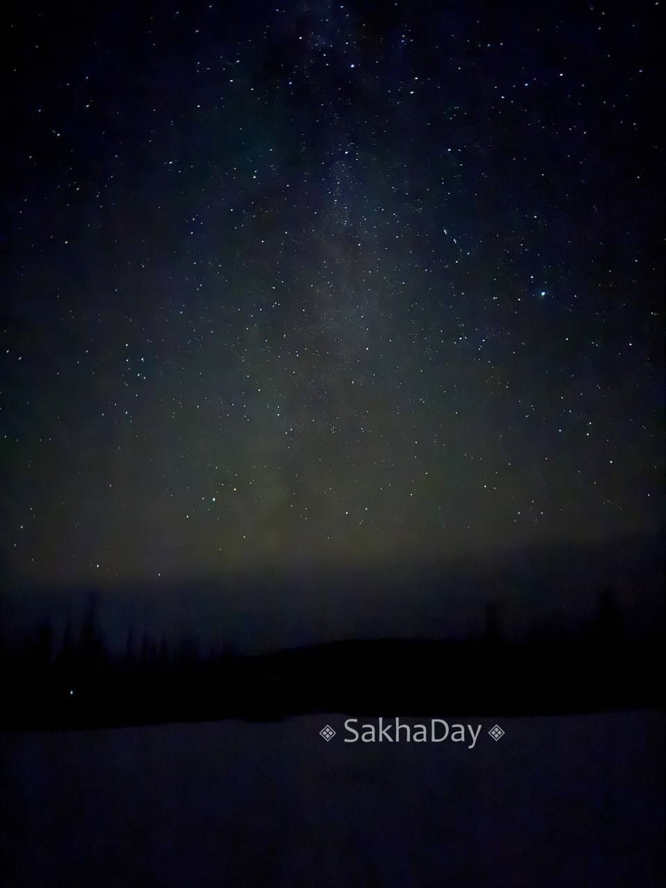На трассе звездное небо #дляsakhaday