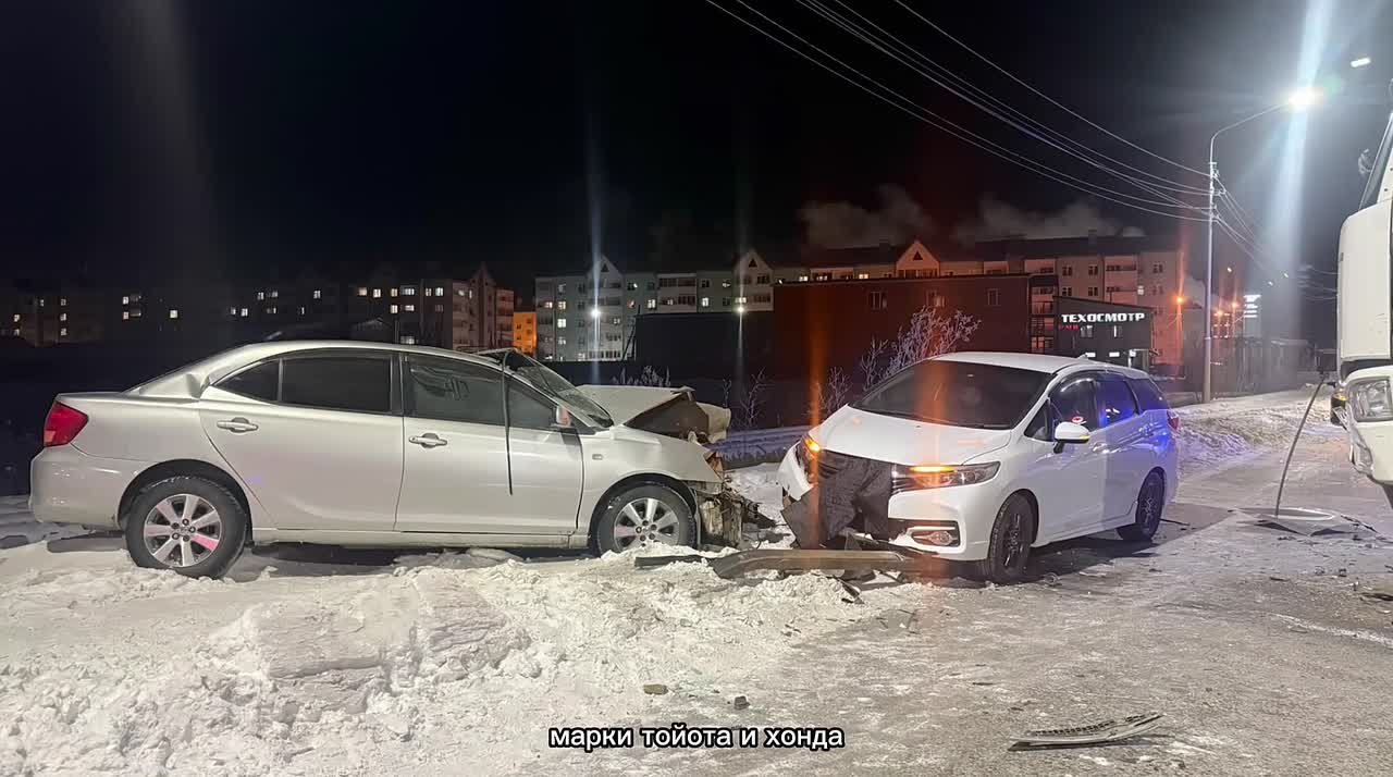 25 ноября в Якутске около 17:00 часов произошло дорожно-транспортное происшествие с участием трёх автомашин