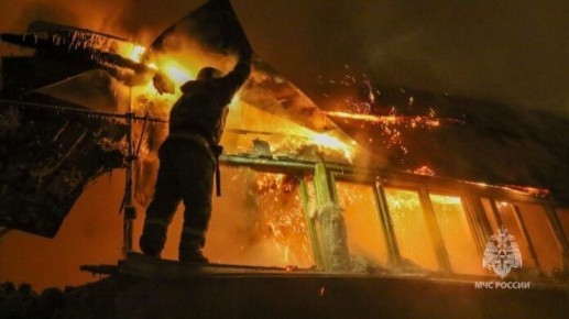 В Якутске при пожаре погиб пожилой мужчина