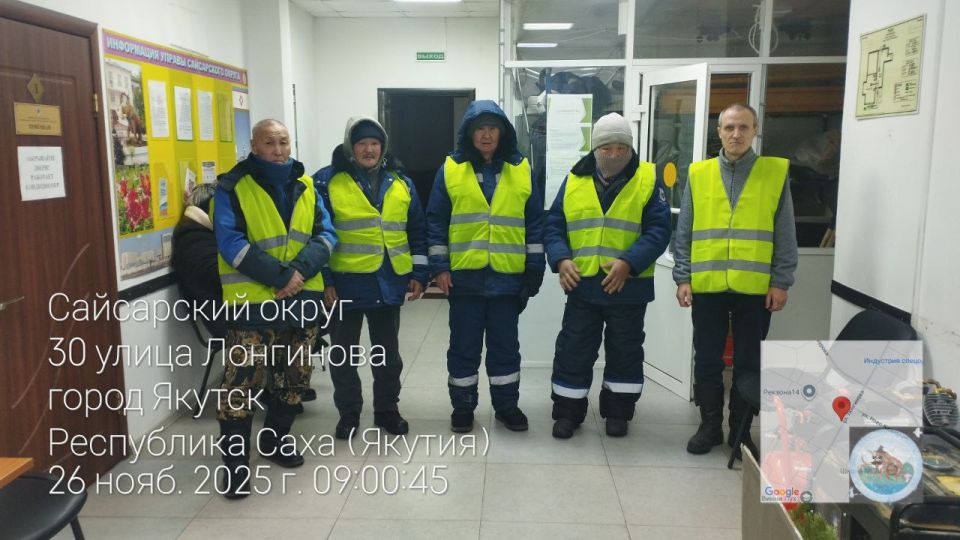 Сегодня наши дворники выполнили очередной комплекс работ по благоустройству территории Сайсарского округа: